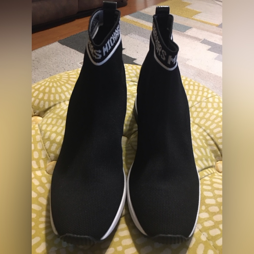 Michael Kors Skylar Wedge Trainer Booties NWOT